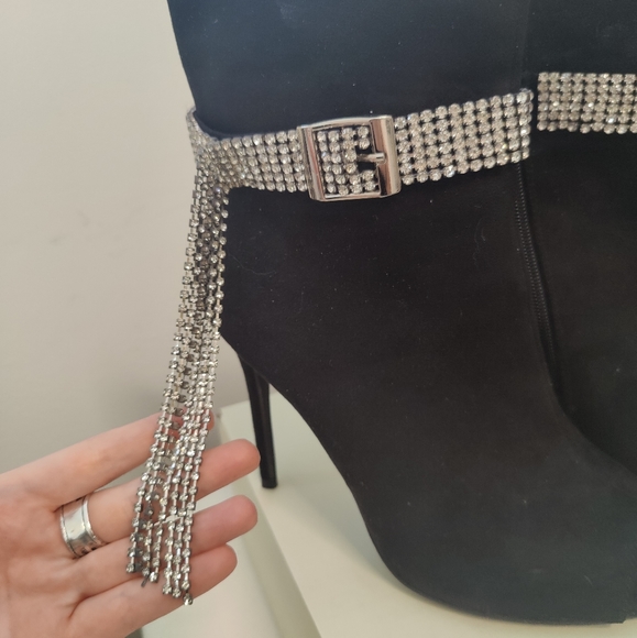 Vigo Fiore telme-1 black heel size 8-1/2 - Picture 2 of 8